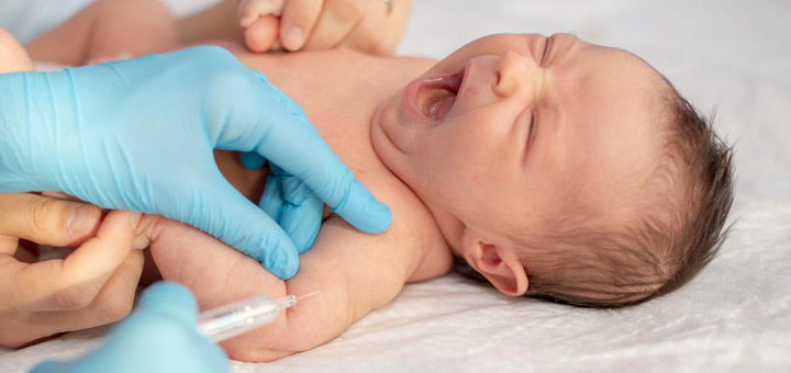 bebe vacuna